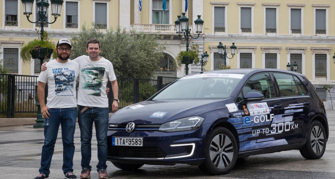 Το VW e-Golf στην κορυφή του «Hi-Tech EKO Mobility Rally 2019»