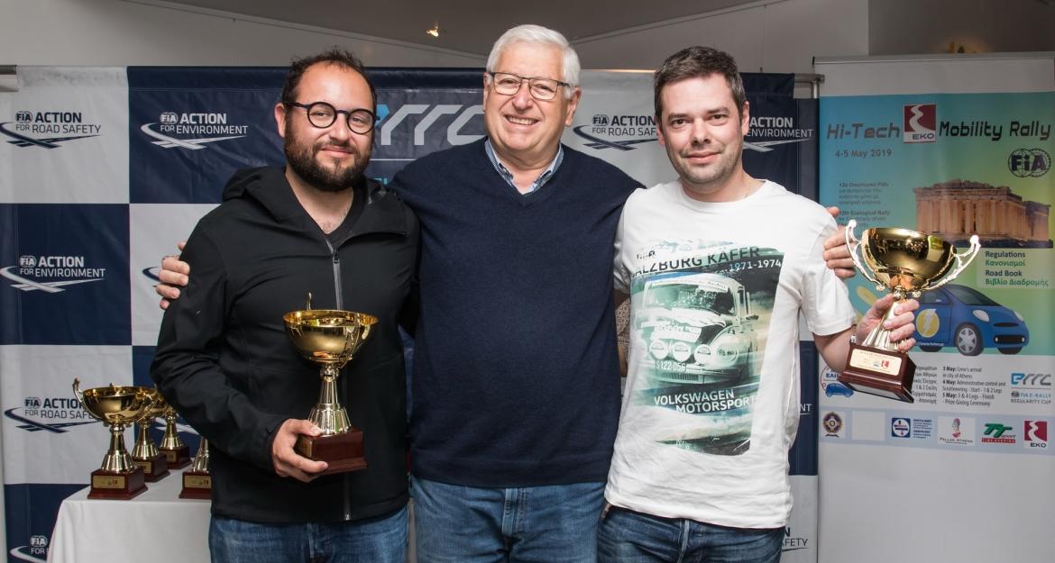 Το VW e-Golf στην κορυφή του «Hi-Tech EKO Mobility Rally 2019»