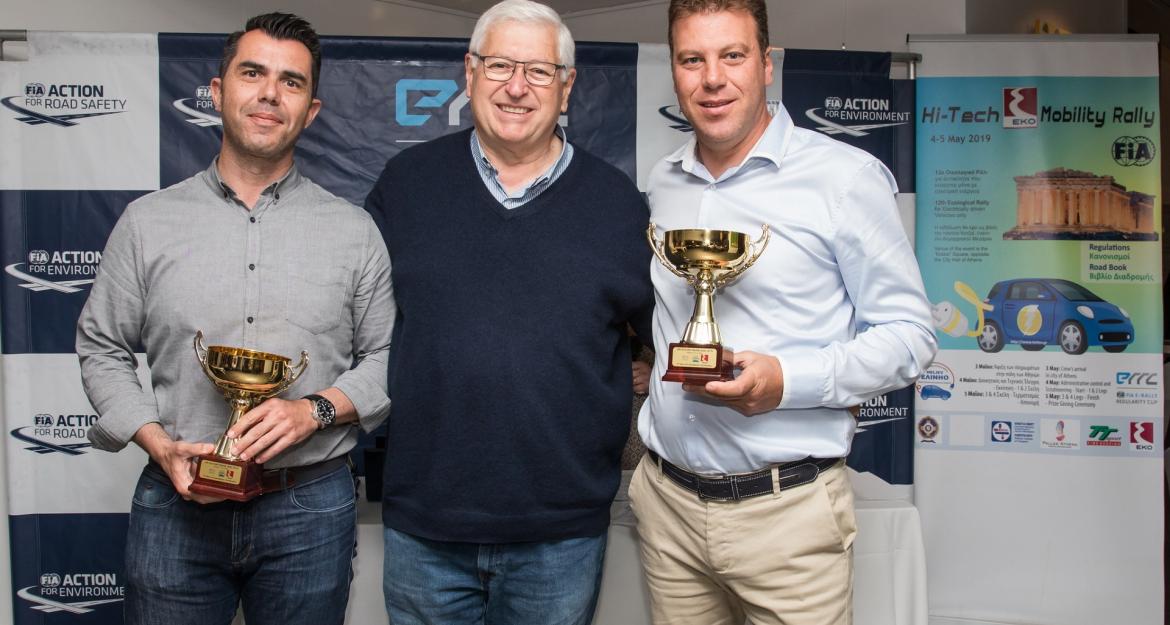 Το VW e-Golf στην κορυφή του «Hi-Tech EKO Mobility Rally 2019»