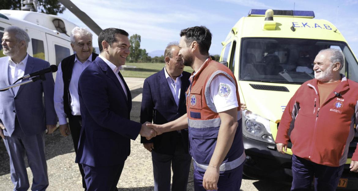 Τσίπρας: Μέριμνά μας να διασφαλίσουμε ίσες δυνατότητες πρόσβασης σε ιατροφαρμακευτική περίθαλψη (pics)