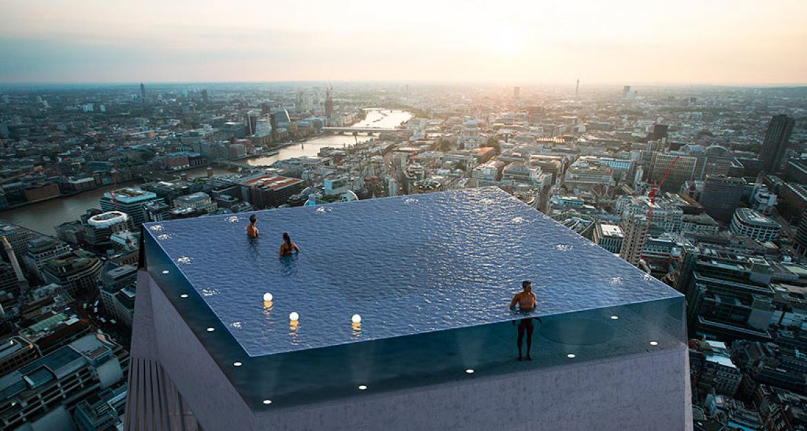 Λονδίνο: Η πρώτη πισίνα σε ουρανοξύστη με θέα που κόβει την ανάσα (pics)
