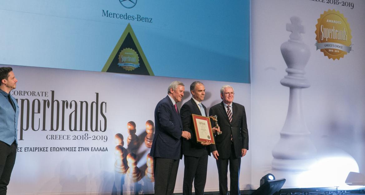 Βράβευση εις διπλούν για την Mercedes-Benz Ελλάς