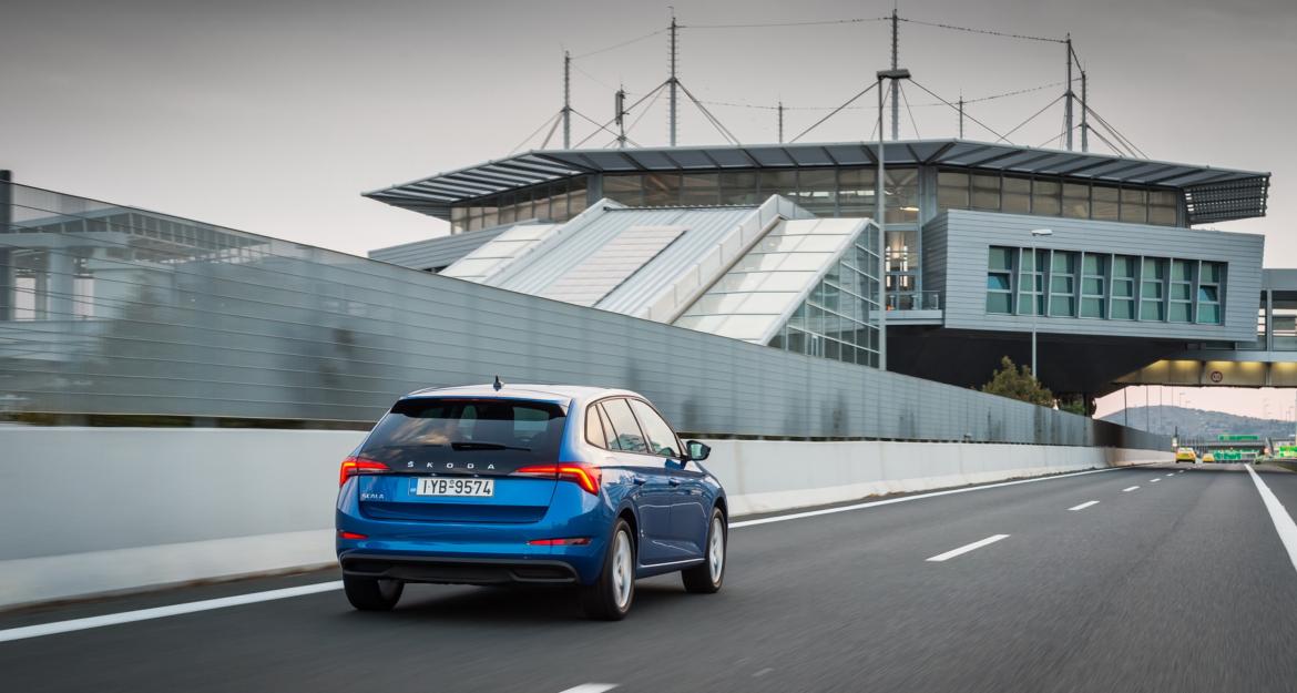 Στο τιμόνι του νέου Skoda Scala!