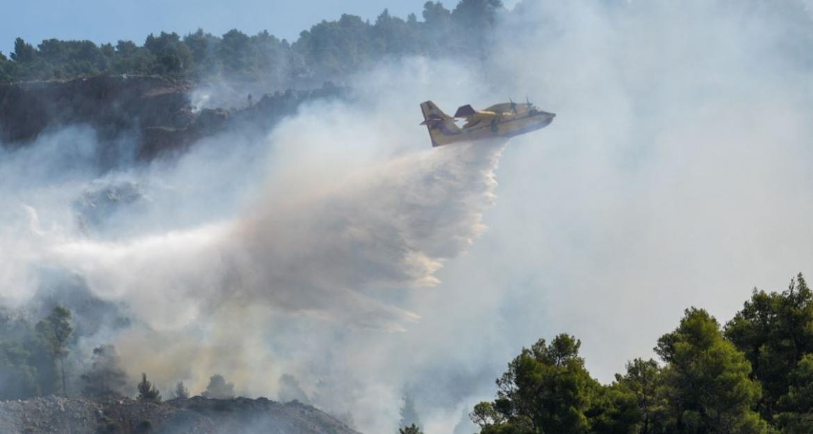 Συνεχίζεται η μάχη με τις φλόγες υπό το φόβο των αναζοπυρώσεων (pics)