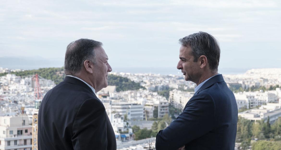 Μητσοτάκης-Πομπέο: Πήραν μαζί πρωινό και μίλησαν για θέματα κοινού ενδιαφέροντος (pics)