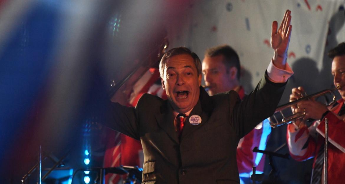 Πανηγυρισμοί και θλίψη για το Brexit (pics)