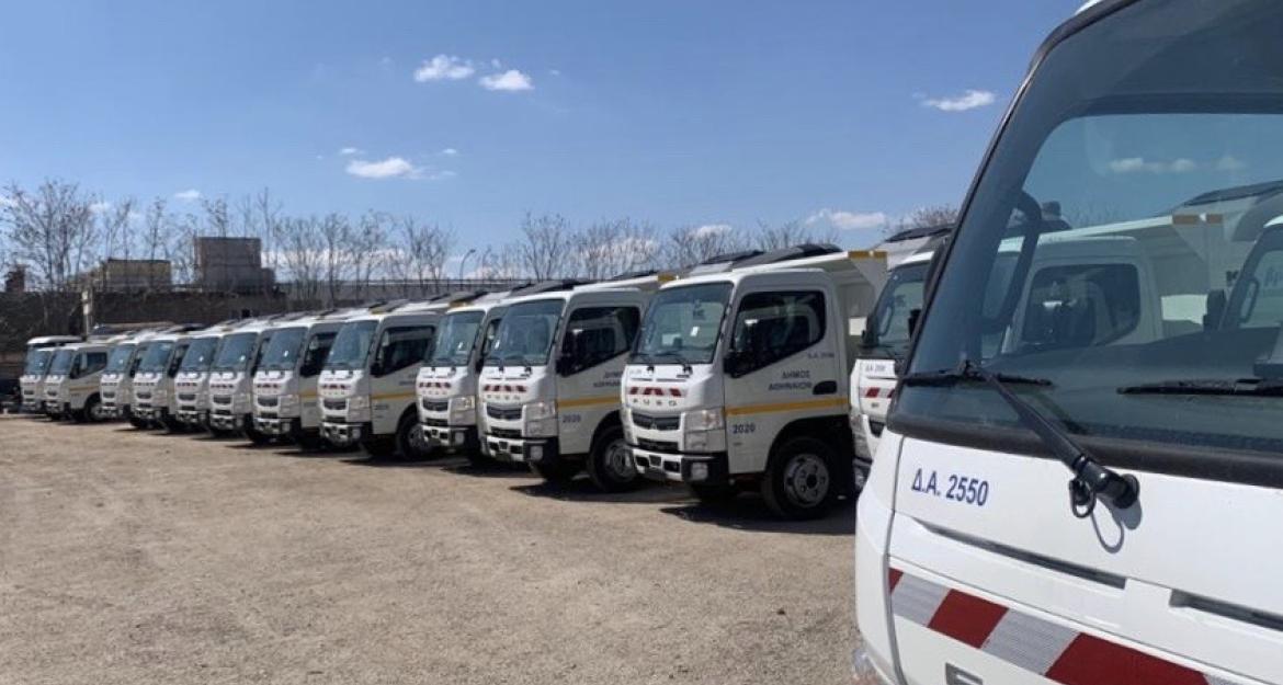 Ενισχύεται με νέα οχήματα η καθαριότητα στον Δήμο Αθηναίων (pics)