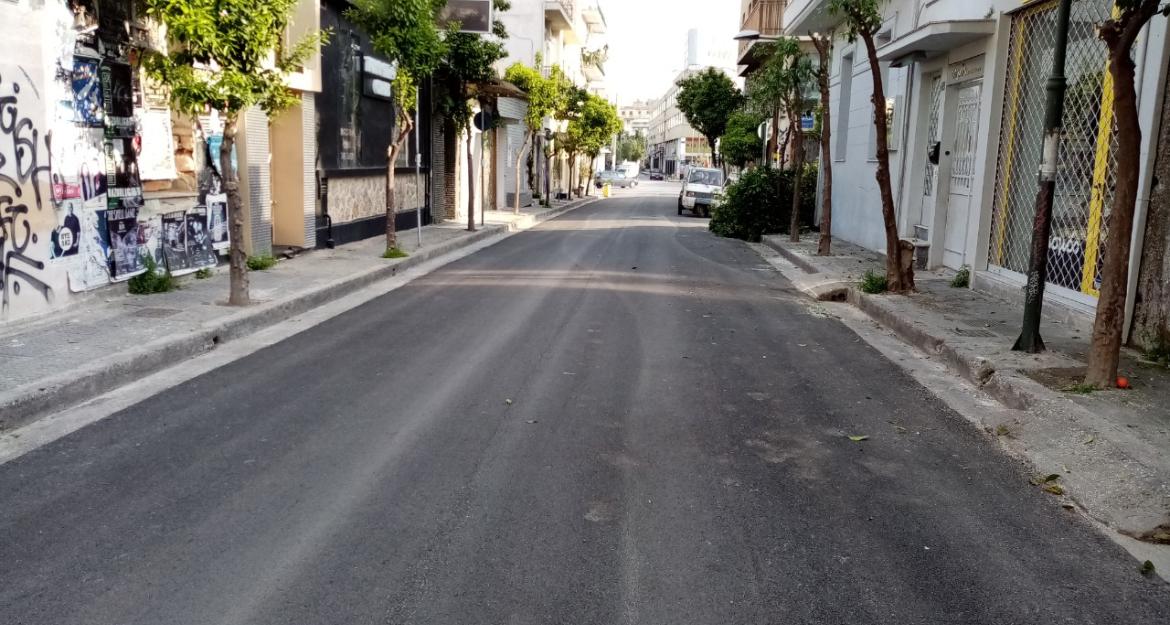 Ασφαλτοστρώσεις σε πάνω από 80 δρόμους από τον Δήμο Αθηναίων (pics + vid)
