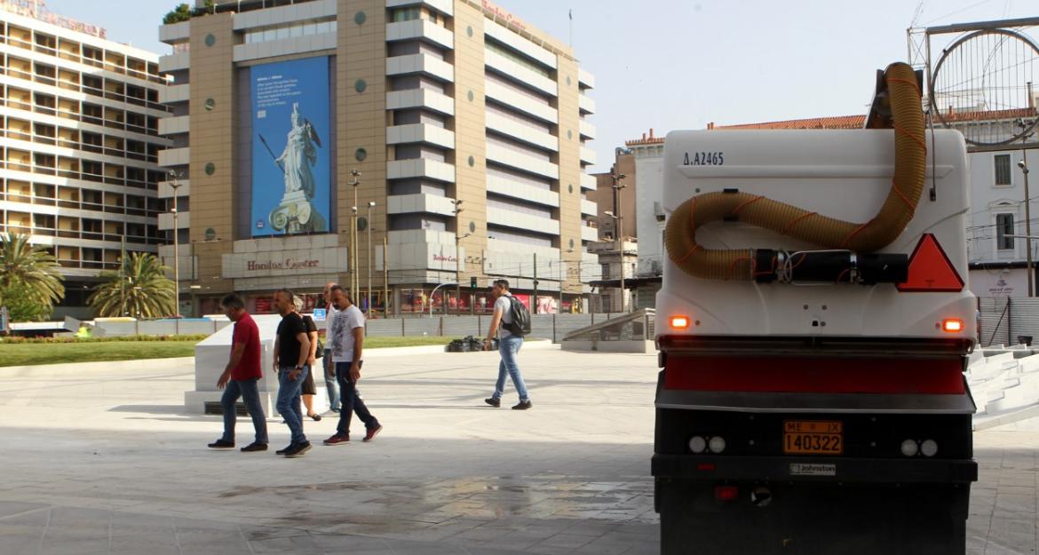 Παραδίδεται σήμερα στο κοινό η «νέα» πλατεία Ομονοίας (pics)