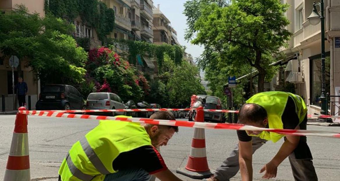 Αποκτούν ειδική σήμανση οι ράμπες του Δήμου Αθηναίων (pics)