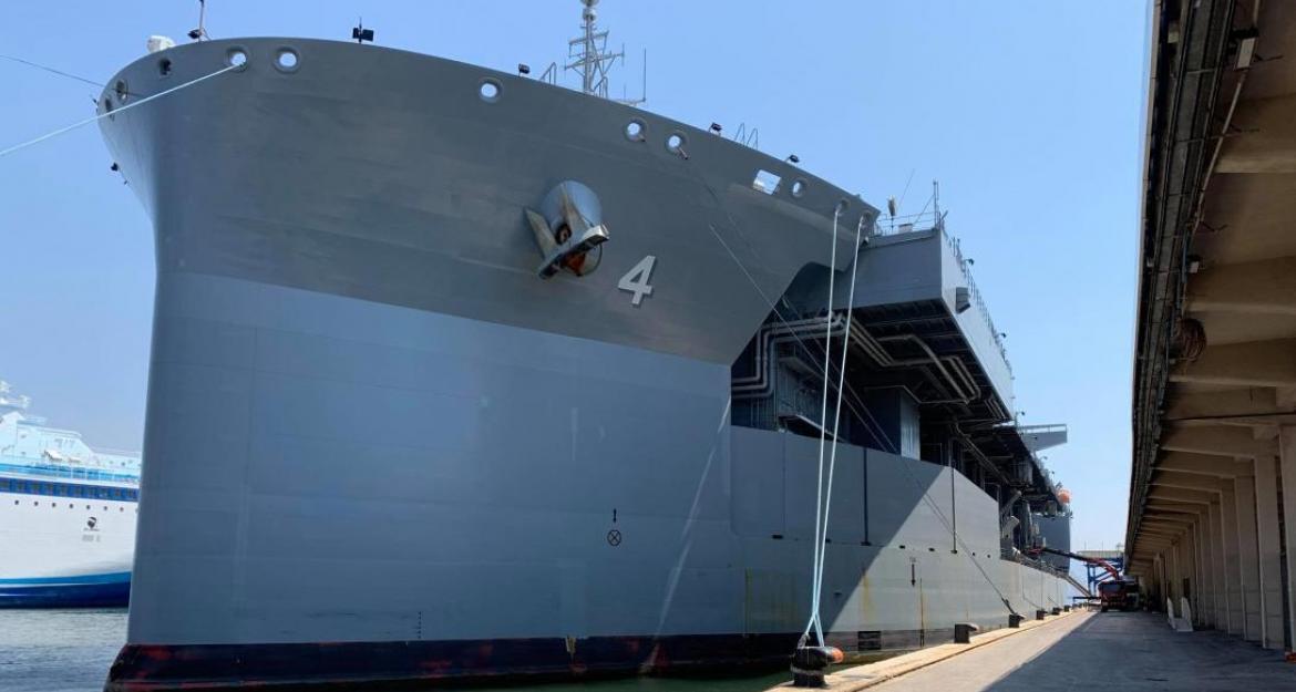 Έφτασε στην Ελλάδα το USS Hershel «Woody» Williams του Πολεμικού Ναυτικού των ΗΠΑ (pics)