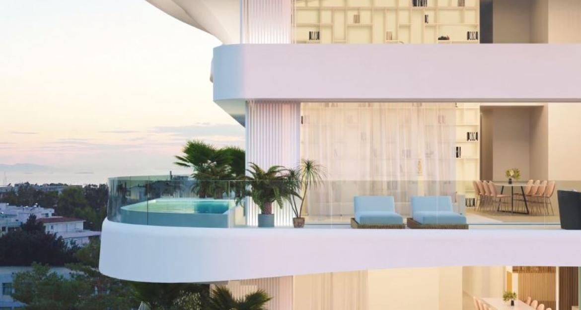 Semeli Residences: Η ονειρική πολυκατοικία στη Γλυφάδα που έχει πισίνα σε κάθε μπαλκόνι (pics + vid)