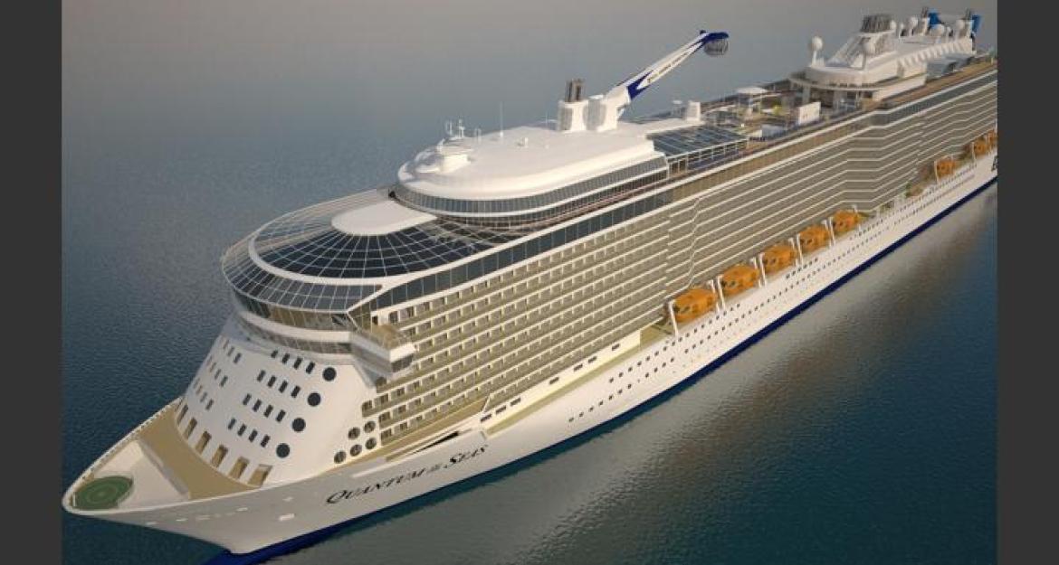 Στον Πειραιά έδεσε το εντυπωσιακό κρουαζιερόπλοιο «Spectrum of the Seas» 