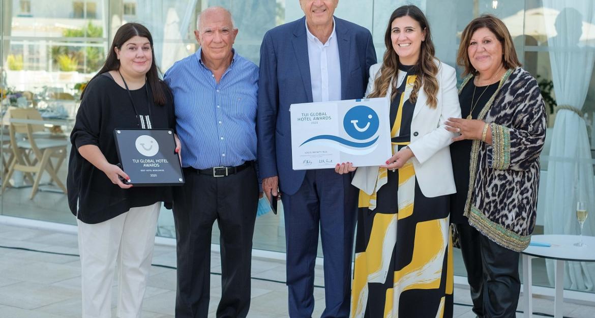 Ξενοδοχείο στην Κύπρο βραβεύτηκε ως το καλύτερο του κόσμου στα TUI Global Hotel Awards