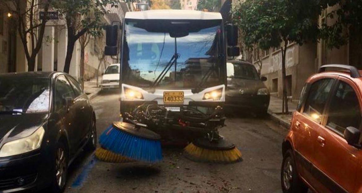 Μεγάλη επιχείρηση καθαριότητας από το Δήμο Αθηναίων (pics)