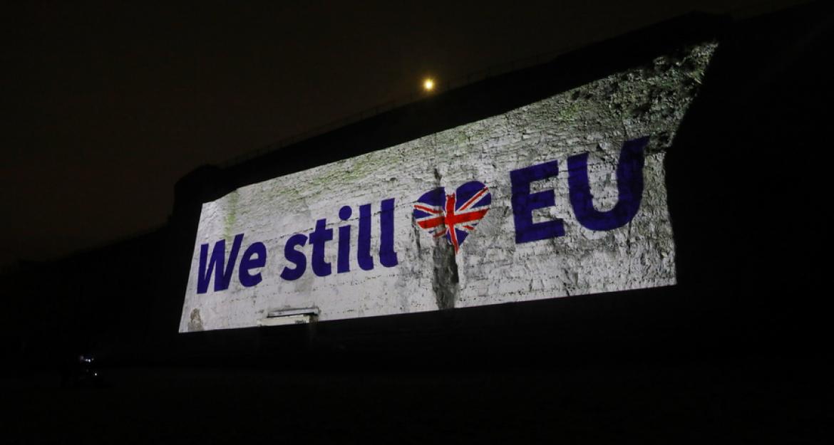Πανηγυρισμοί και θλίψη για το Brexit (pics)