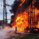 Ρωσία: Πυρκαγιά ξέσπασε στο λιμάνι Πριμόρσκ έπειτα από ουκρανική επίθεση