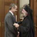 Μητσοτάκης: Συνάντηση του Πρωθυπουργού με τον Αρχιεπίσκοπο Αυστραλίας κ.κ. Μακάριο