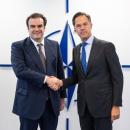 Συνάντηση Πιερρακάκη με Ρούτε για χρηματοδότηση άμυνας και ρήτρα διαφυγής