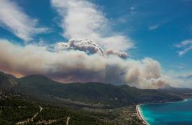AtmoHub: Ποιες περιοχές θα επηρεαστούν από τον καπνό των πυρκαγιών
