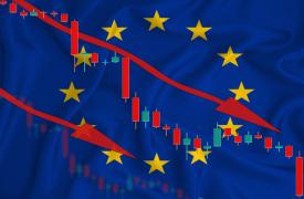 Πτωτικό κλίμα στις ευρωαγορές στην εβδομάδα της ΕΚΤ