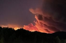 Πυρκαγιά στη Φωκίδα: Εντολή εκκένωσης για τη βόρεια Ιτέα - Καλύτερη η εικόνα της φωτιάς στην Ηλεία