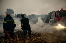 Λεχαινά: Οριοθετήθηκε η φωτιά στην περιοχή, Κουνουπέλι