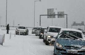 Κακοκαιρία «Ελπίδα»: Ποινές σε τρία στελέχη για τον εγκλωβισμό στην Αττική Οδό το 2022