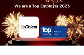 Ακόμα μία χρονιά «Κορυφαίος Εργοδότης» η Chiesi Hellas Και νέα βράβευση από τον Οργανισμό Top Employers Institute
