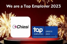 Ακόμα μία χρονιά «Κορυφαίος Εργοδότης» η Chiesi Hellas και νέα βράβευση από τον Οργανισμό Top Employers Institute