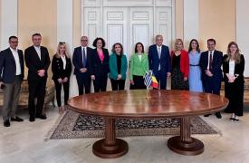 ΕΒΕΑ: Η ανανέωση της συνεργασίας στο επίκεντρο της επιχειρηματικής αποστολής στη Ρουμανία