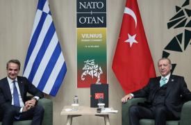 Την Πέμπτη στις 12:15 η συνάντηση Μητσοτάκη - Ερντογάν