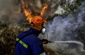 Φωτιά στην Κεφαλονιά - 112 για εκκένωση 3 οικισμών
