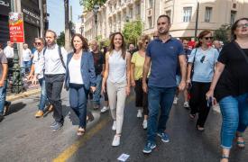 Η κ. Αχτσιόγλου ανεβάζει στροφές - Ο Κασσελάκης μπερδεύεται στο Κυπριακό - Ο Σταθάκης δεν πίνει κρασί σε κολωνάτο