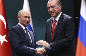 Τηλεφωνική επικοινωνία Πούτιν - Ερντογάν: Στο επίκεντρο οι νέες συγκρούσεις στη Συρία
