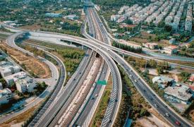 Αττική Οδός: Κλειστή η είσοδος από τον κόμβο Παιανίας Σπάτων, ρεύμα προς Αεροδρόμιο, το βράδυ
