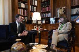 Κασσελάκης σε Σακελλαροπούλου: Ό,τι μπορούμε να κάνουμε ως αξιωματική αντιπολίτευση θα το κάνουμε