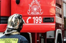 Πάτρα: Φωτιά σε υπαίθριο χώρο βιομηχανικής εγκατάστασης