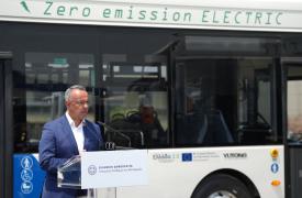 Σταϊκούρας: Με τα νέα ηλεκτρικά λεωφορεία ανανεώνεται το 1/3 του στόλου του ΟΑΣΘ
