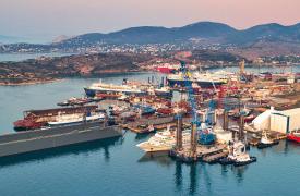 Ναυπηγεία Σαλαμίνας: Για πρώτη φορά ελληνική συμμετοχή στην κατασκευή της γαλλικής φρεγάτας Amiral Louzeau