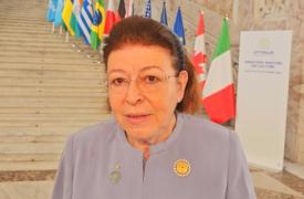 Ομιλία Λ. Μενδώνη στη Μεσογειακή Έκθεση Αρχαιολογικού Τουρισμού στο Πέστουμ της Ιταλίας