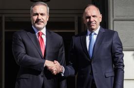 Τηλεφωνική συνομιλία Γεραπετρίτη - Φιντάν για τις διεθνείς εξελίξεις