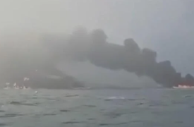 Ουκρανία: Έπληξε δύο δεξαμενόπλοια του ρωσικού σκιώδους στόλου με θαλάσσια drones στη Μαύρη Θάλασσα