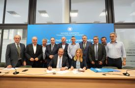 Υπ. Υποδομών - ΥπΑΑΤ: Υπεγράφη η σύμβαση για τον Ταμιευτήρα Μπραμιανών στο Λασίθι