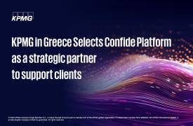 KPMG: Στρατηγικός συνεργάτης για την υποστήριξη πελατών στην Ελλάδα η Confide Platform