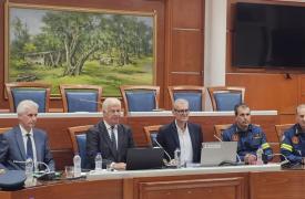 Σύσκεψη υπό τον Ευ. Τουρνά για την προετοιμασία της αντιπυρικής περιόδου στα Ιόνια νησιά