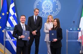 ΑΔΜΗΕ - TERNA: Μνημόνιο συνεργασίας για τη νέα ηλεκτρική διασύνδεση Ελλάδας - Ιταλίας