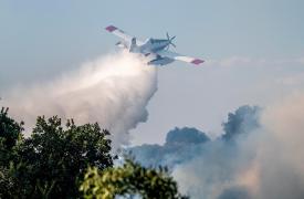 Πρέβεζα: Πυρκαγιά στην Καστροσυκιά- Αναζωπύρωση της φωτιάς στη Βρυσούλα - Μηνύματα του 112