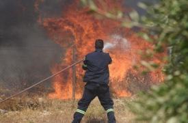 ΓΓΠΠ: Πολύ υψηλός κίνδυνος πυρκαγιάς (κατηγορία κινδύνου 4) τη Δευτέρα