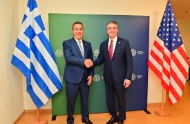 Συνάντηση Παπασταύρου με τον Αμερικανό «τσάρο» ενέργειας